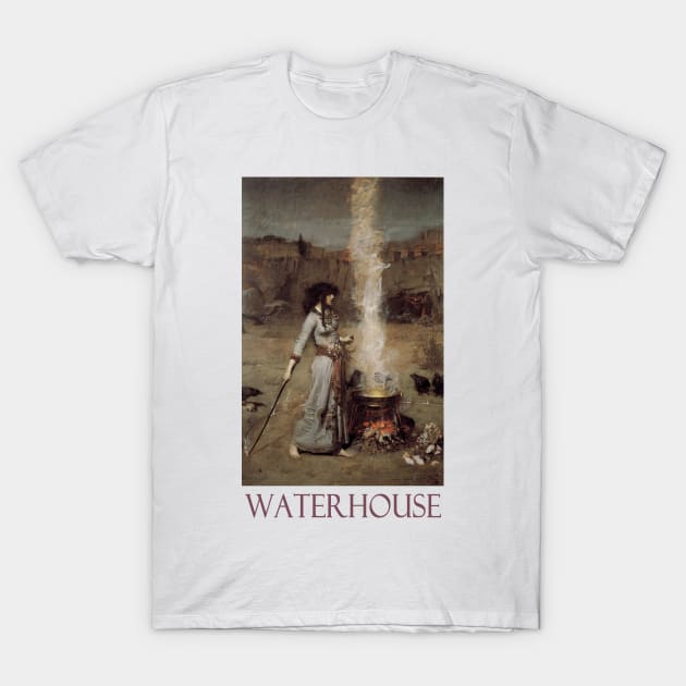 The Magic Circle by John William Waterhouse T-Shirt by Naves